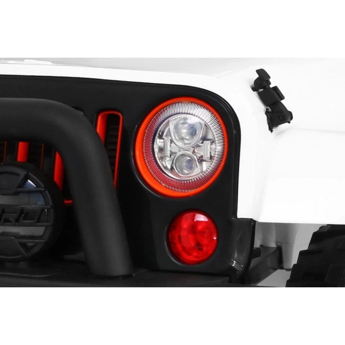 Детский аккумуляторный внедорожник Белый