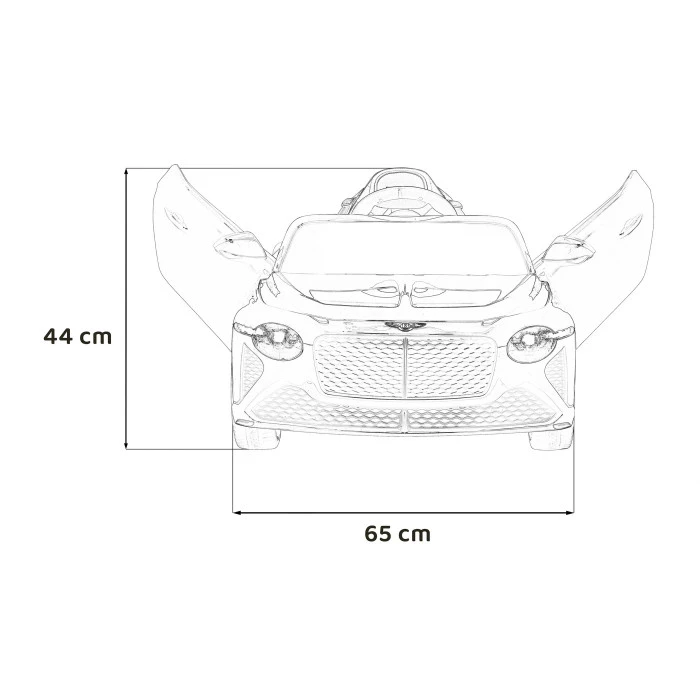 Дитячий акумуляторний автомобіль Bentley Bacalar