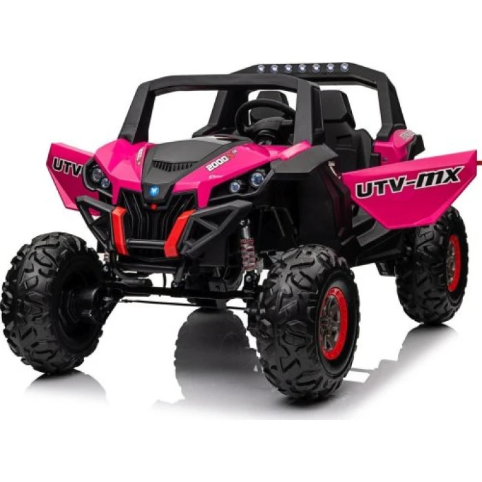 Детская аккумуляторная машинка Багги UTV-MX 2000N Розовая