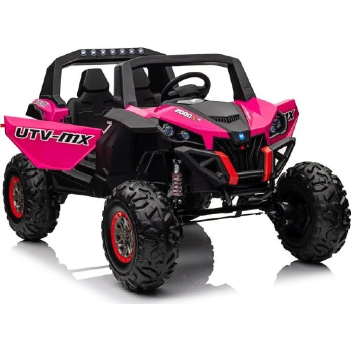 Детская аккумуляторная машинка Багги UTV-MX 2000N Розовая