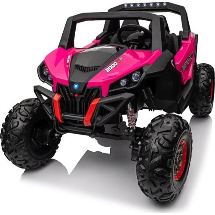 Детская аккумуляторная машинка Багги UTV-MX 2000N Розовая