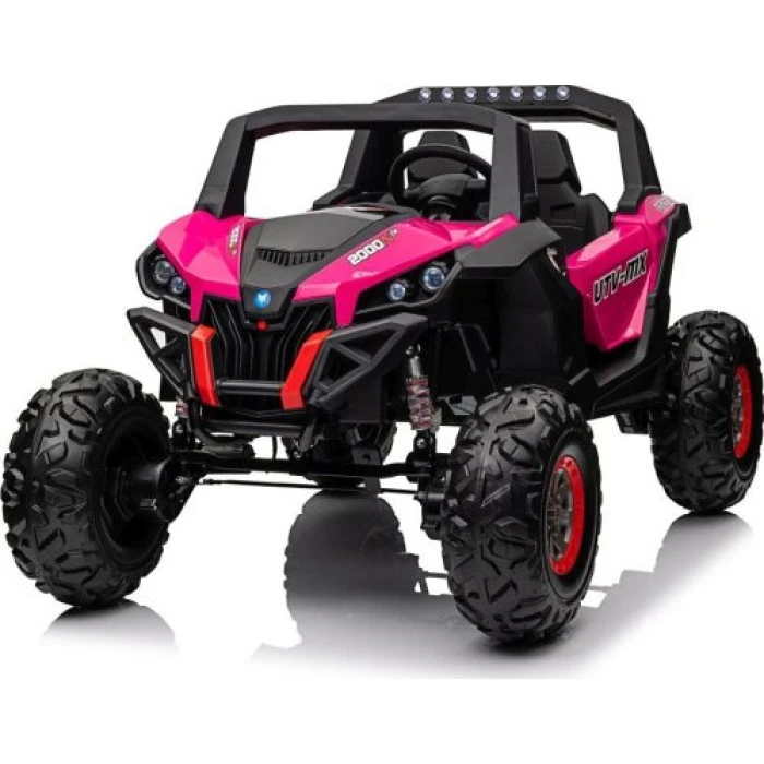 Детская аккумуляторная машинка Багги UTV-MX 2000N Розовая