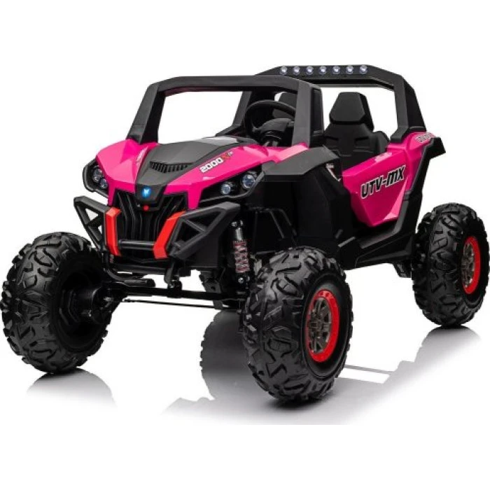 Детская аккумуляторная машинка Багги UTV-MX 2000N Розовая