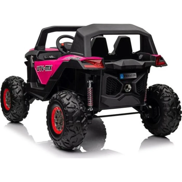 Детская аккумуляторная машинка Багги UTV-MX 2000N Розовая