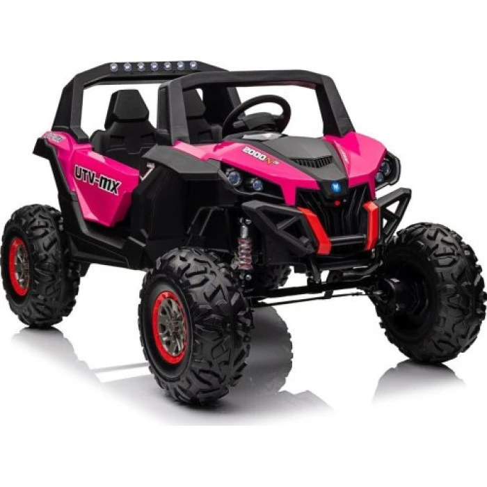 Детская аккумуляторная машинка Багги UTV-MX 2000N Розовая
