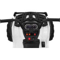 Детский аккумуляторный квадроцикл 2,4 ГГц Белый