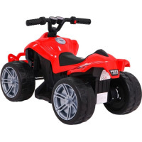 Дитячий акумуляторний квадроцикл Little Monster Червоний 25 Вт привід