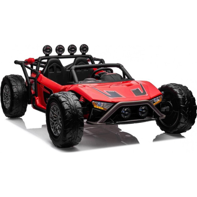 Детская аккумуляторная машинка Buggy Racing 5 красная