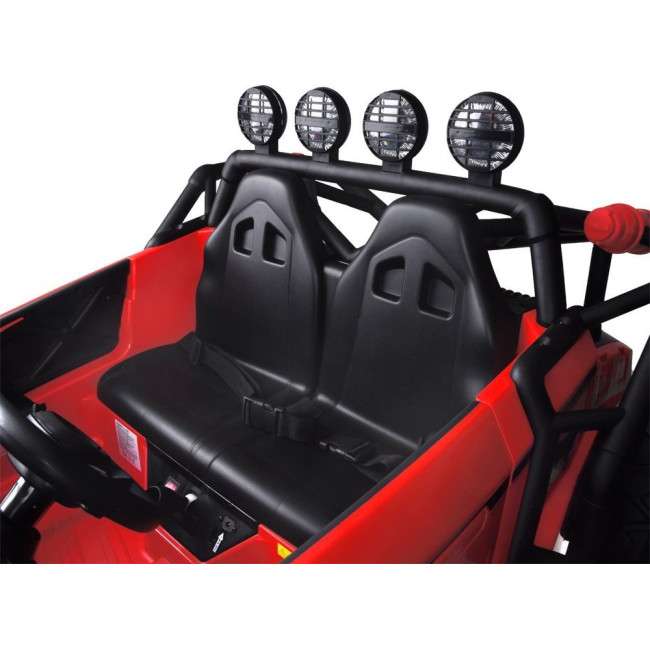 Детская аккумуляторная машинка Buggy Racing 5 красная