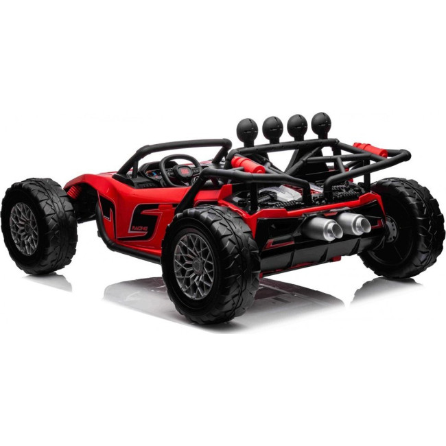 Детская аккумуляторная машинка Buggy Racing 5 красная