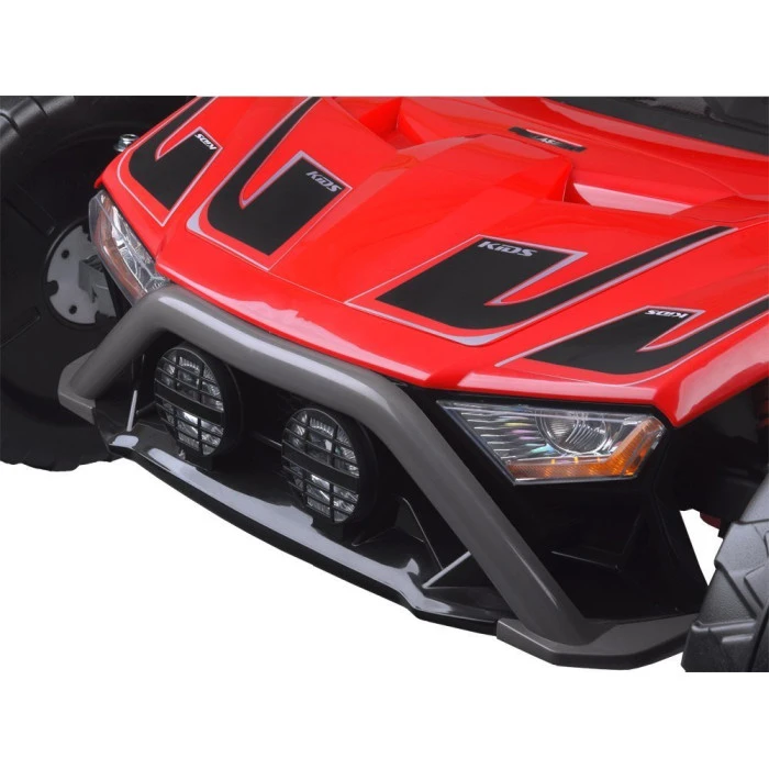 Детская аккумуляторная машинка Buggy Racing 5 красная