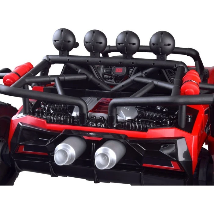 Детская аккумуляторная машинка Buggy Racing 5 красная