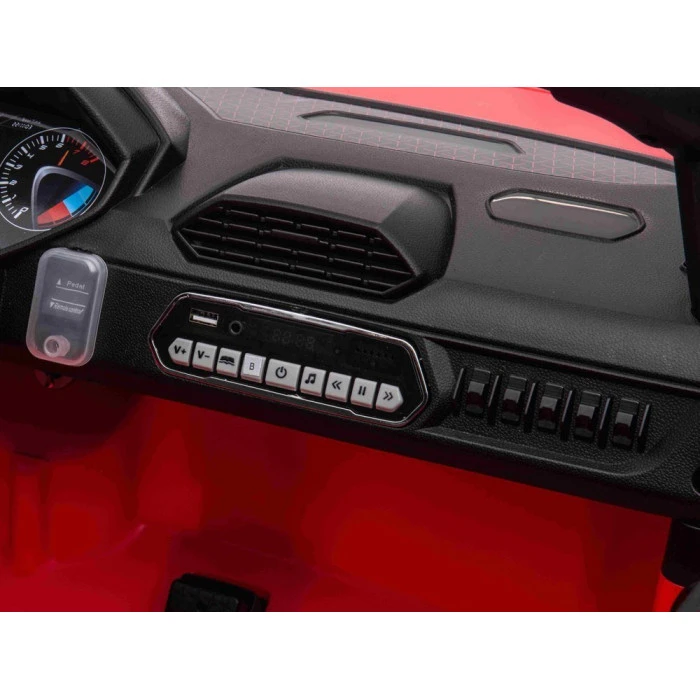 Детская аккумуляторная машинка Buggy Racing 5 красная