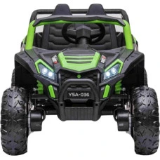 Дитяча акумуляторна машинка Баггі UTV 2000M Racing, зелена