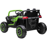Дитяча акумуляторна машинка Баггі UTV 2000M Racing, зелена