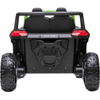 Дитяча акумуляторна машинка Баггі UTV 2000M Racing, зелена