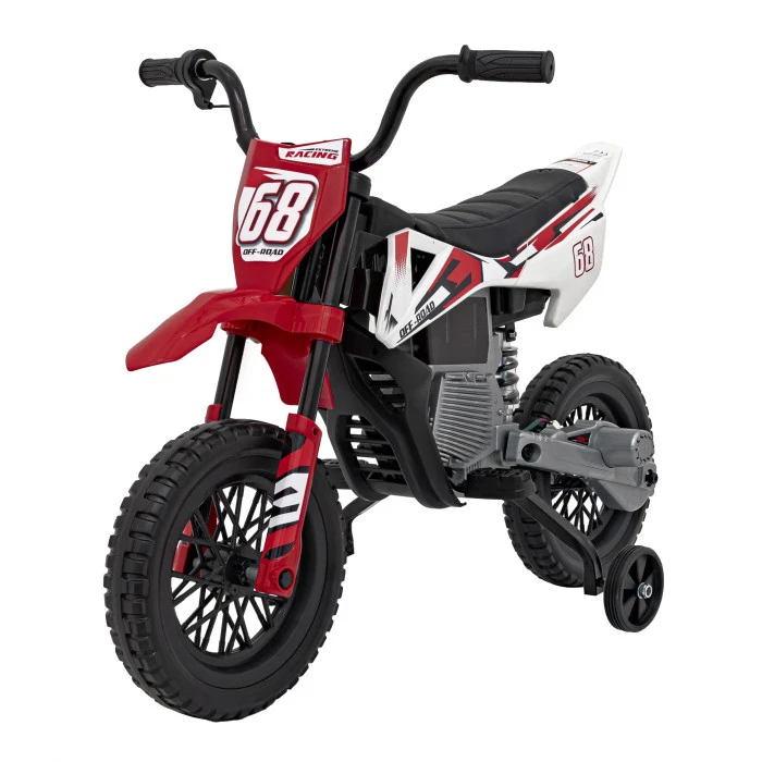 Детский аккумуляторный мотоцикл PANTONE 361C Красный