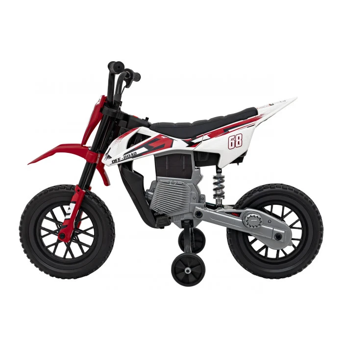 Детский аккумуляторный мотоцикл PANTONE 361C Красный