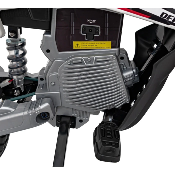 Детский аккумуляторный мотоцикл PANTONE 361C Красный