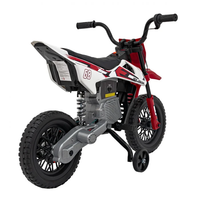 Детский аккумуляторный мотоцикл PANTONE 361C Красный