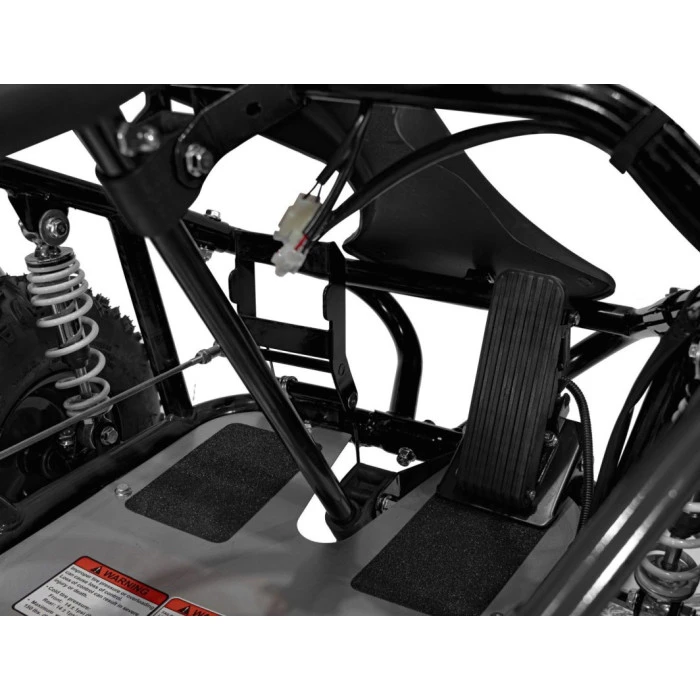 Детский аккумуляторный картинг MUD MONSTER Черный