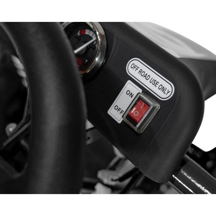 Детский аккумуляторный картинг MUD MONSTER Черный