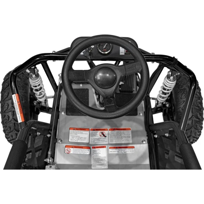 Детский аккумуляторный картинг MUD MONSTER Черный