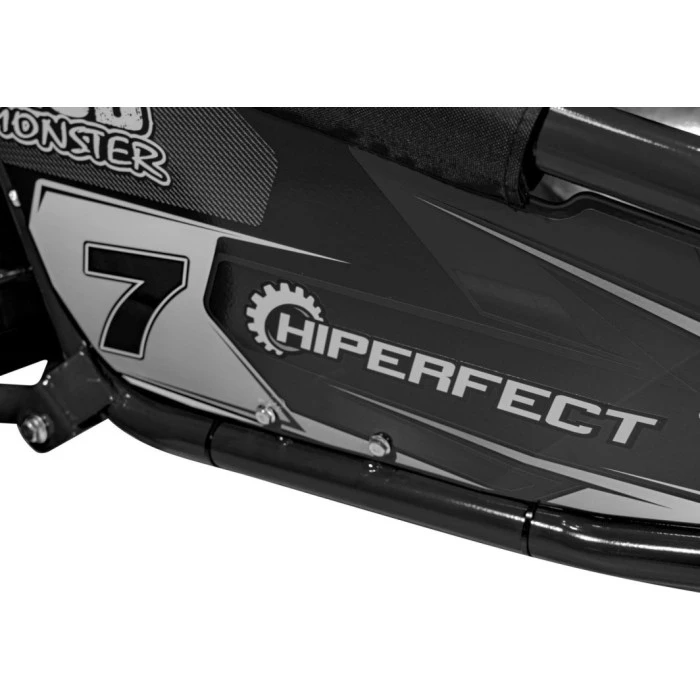 Детский аккумуляторный картинг MUD MONSTER Черный