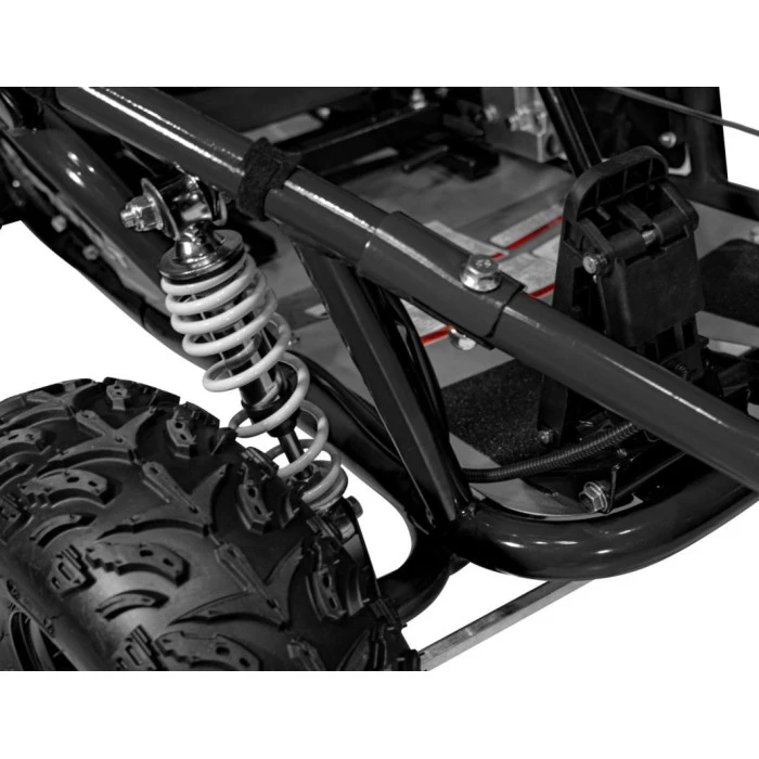 Детский аккумуляторный картинг MUD MONSTER Черный