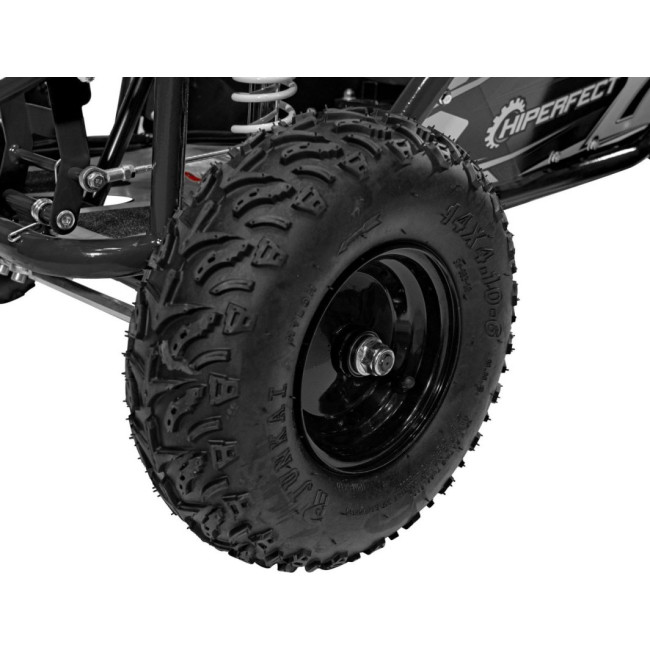 Детский аккумуляторный картинг MUD MONSTER Черный