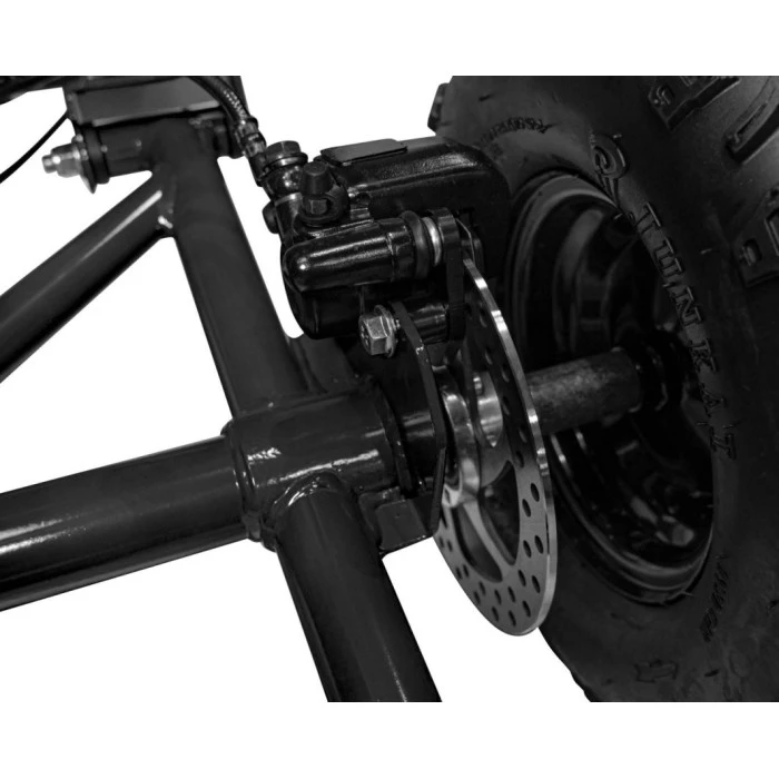 Детский аккумуляторный картинг MUD MONSTER Черный