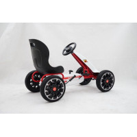 Дитячий педальний картинг ABARTH Білий