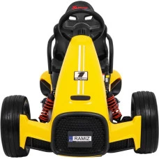 Дитячий акумуляторний картинг Bolid XR-1 Жовтий