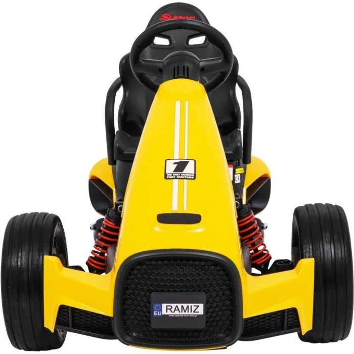 Детский аккумуляторный картинг Bolid XR-1 Желтый