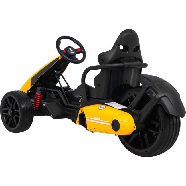 Детский аккумуляторный картинг Bolid XR-1 Желтый
