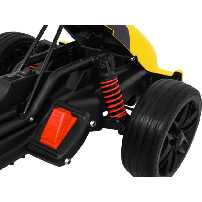 Детский аккумуляторный картинг Bolid XR-1 Желтый