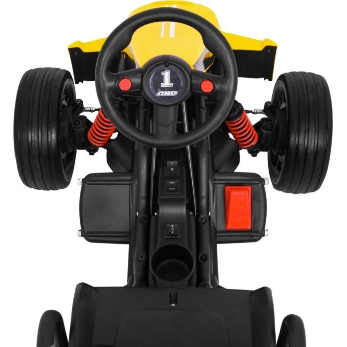 Детский аккумуляторный картинг Bolid XR-1 Желтый