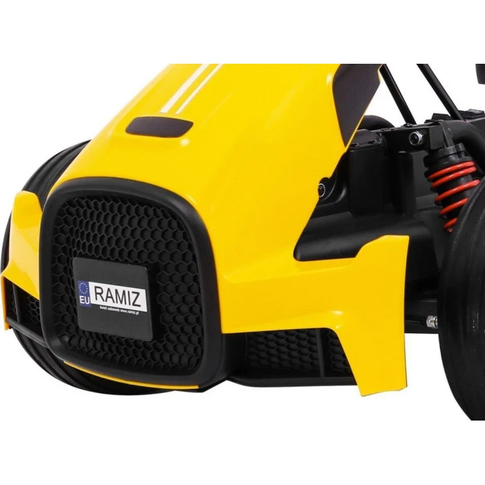 Детский аккумуляторный картинг Bolid XR-1 Желтый