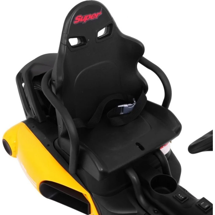 Детский аккумуляторный картинг Bolid XR-1 Желтый