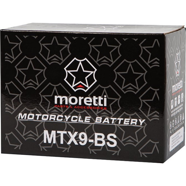 Гелевый аккумулятор для мотоцикла Blow 12v 8ah mtx9-bs moretti