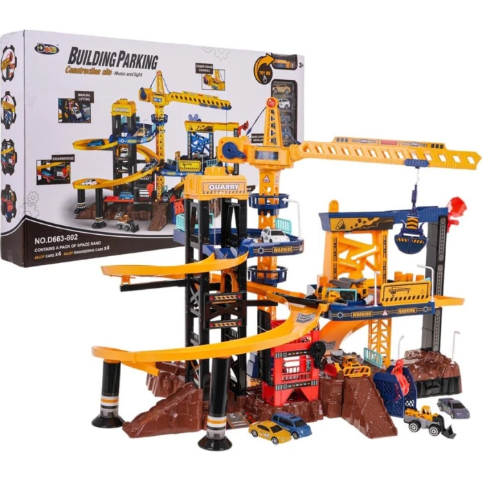 Гараж для строительной площадки + аксессуары