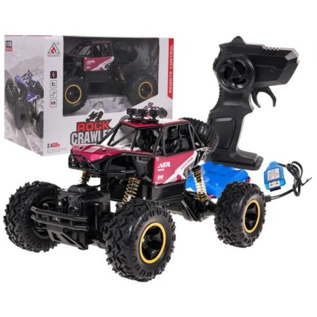 Машина MONSTER ROCK R/C 1:16 Красный