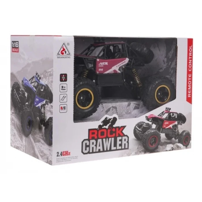 Машина MONSTER ROCK R/C 1:16 Красный