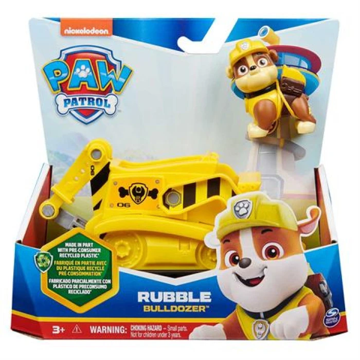 Игровой набор Paw Patrol Бульдозер с водителем Кремезом (SM16775/9924)