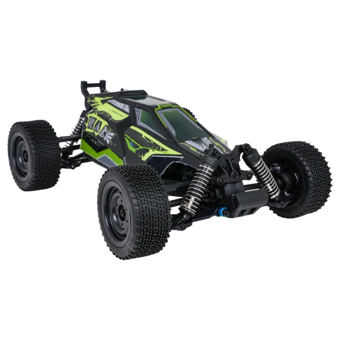 Дитяча машинка Ramiz CHEETAH 16201 на дистанційному керуванні, масштаб 1:16, чорно-зелена