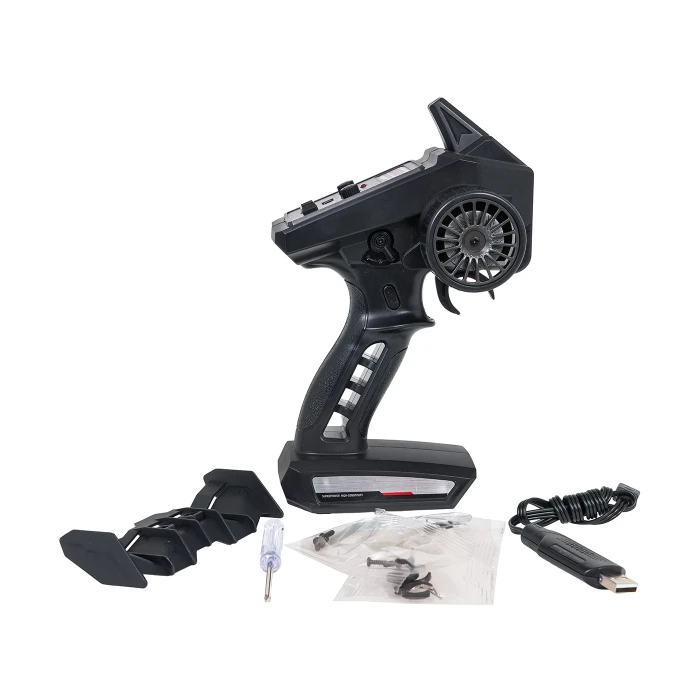 Дитяча машинка Ramiz CHEETAH 16201 на дистанційному керуванні, масштаб 1:16, чорно-зелена