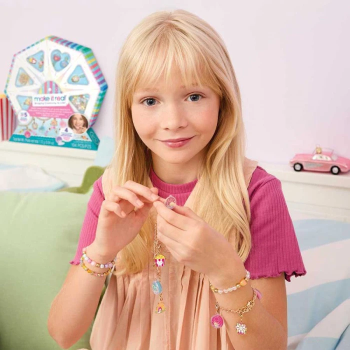 Набор для создания браслетов Make it Real Сладкий карнавал