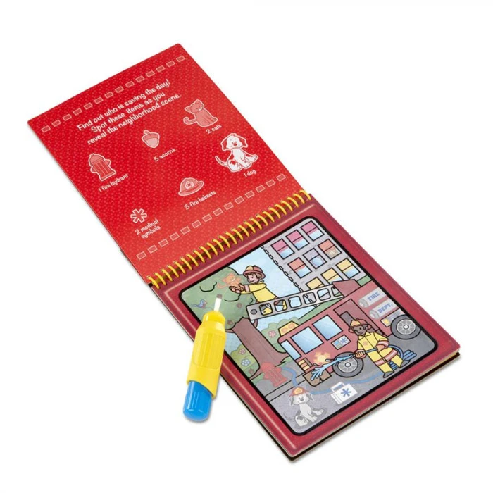 Детская водяная раскраска Spin Master Транспорт Melissa and Doug. Water WOW