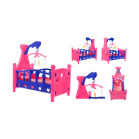 Дитяче ліжко для ляльок 3+