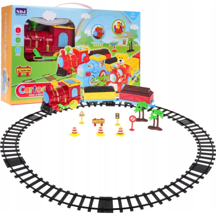 Детский интерактивный паровозик 3+